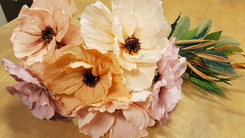 Design din egen papirsblomst